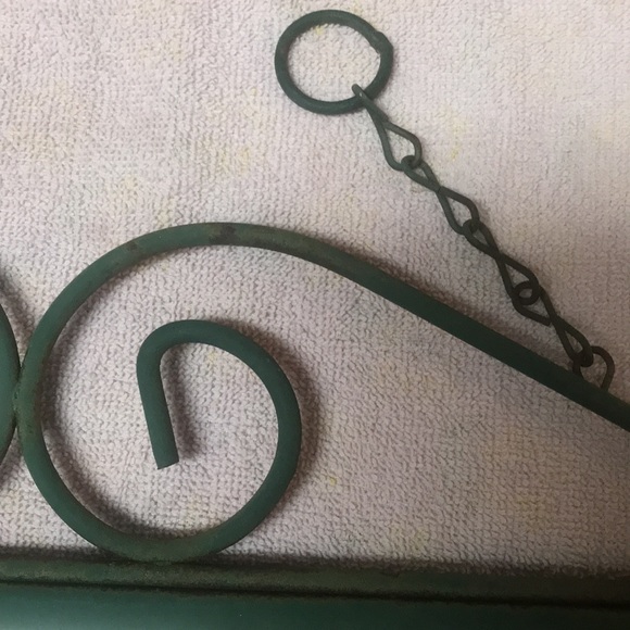 Ceramic & Metal Fruit Welcome Sign - Picture 3 of 16